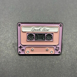 Taylor Swift Speak Now Cassette Metal Enamel Pin $5 Bundled